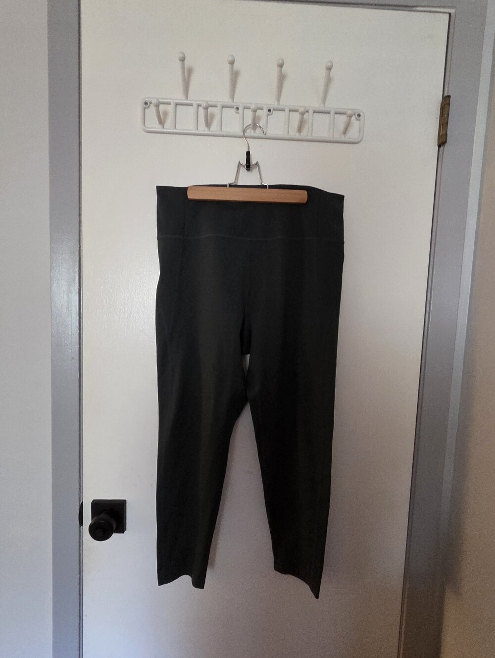 Girlfriend Collective Moss Compressive High Rise 7/8 Leggings Grey Green #4008